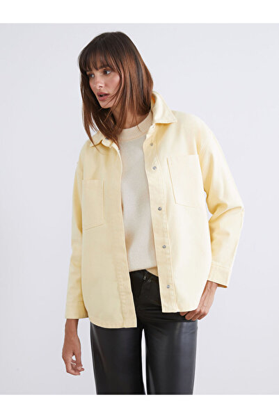 LC Waikiki Sparkling Choices from Shining Store | Oversized Women's Shirt Jacket