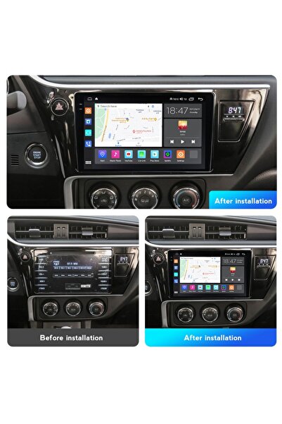 NAVIGPS Navigation System Compatible with Toyota Corolla Auris 2017-2019,