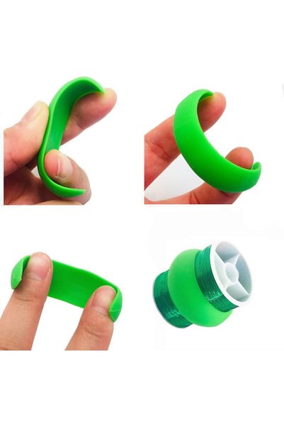 EleganTShoP Silicone Spool Thread Holder 10 Pieces Sm10