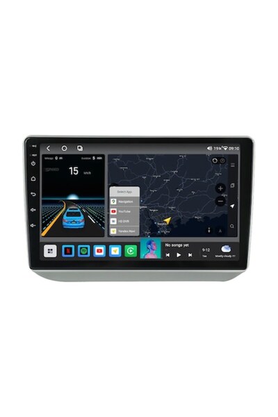 NAVIGPS Navigatie Skoda Fabia din 2007 - 2014, NAVIGPS, QLED 9.5 inch, 8GB RAM, Android 13