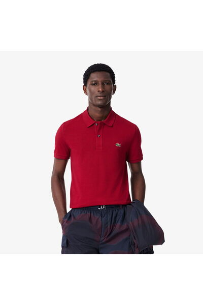 Lacoste L.12.12 Erkek Slim Fit Kırmızı Polo