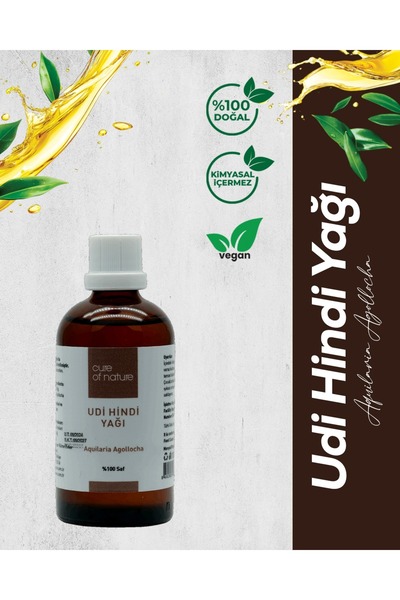 Cure Of Nature Udi Hindi Yağı 100 ml