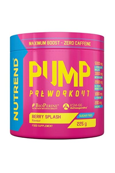 Nutrend , مضخة ما قبل التمرين، نكهة التوت - 225 جم