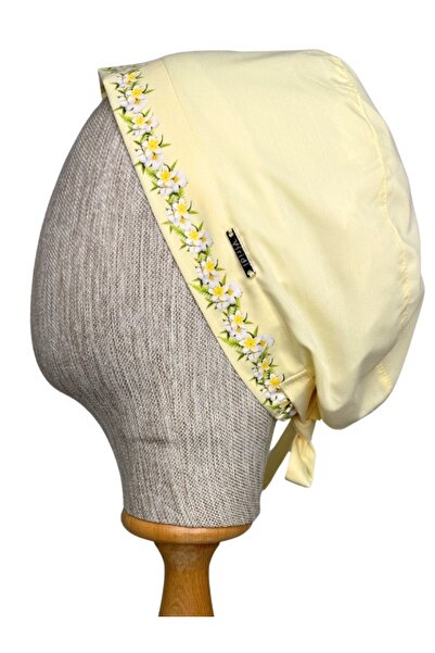 Viridi Medical Fashion PASTEL SARI CERRAHİ BÜYÜK KLASİK BONE