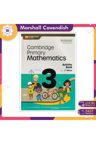 NO BRAND كتاب أنشطة الرياضيات للمرحلة الابتدائية من كامبريدج، الجزء الثالث، لمارشال كافنديش