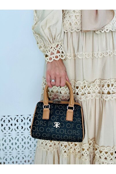 H&D COLLECTİON Geantă Polo Of Colors pentru femei cu curea de mână și curea d...