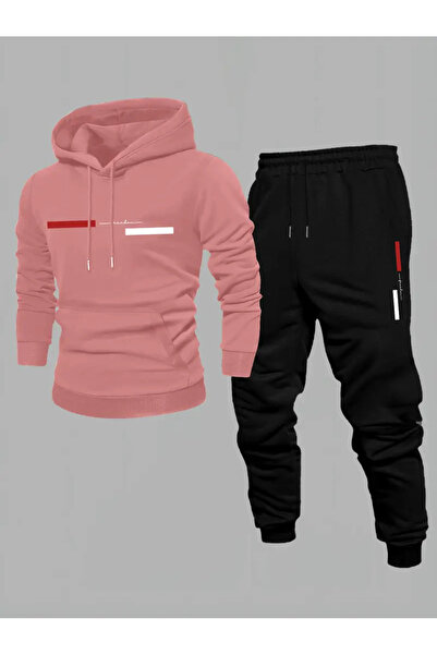 bellanova Ανδρικό σετ με κουκούλα και φούτερ με στάμπα PARIS