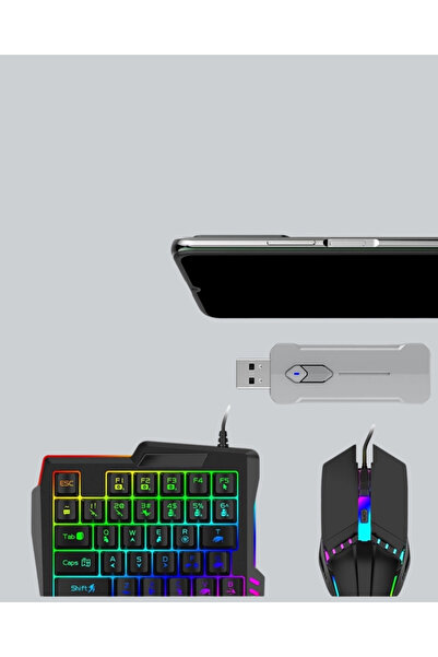 FrereConception Buğz Android Compatible Gaming Keyboard Mouse Set |   Portable & Durable