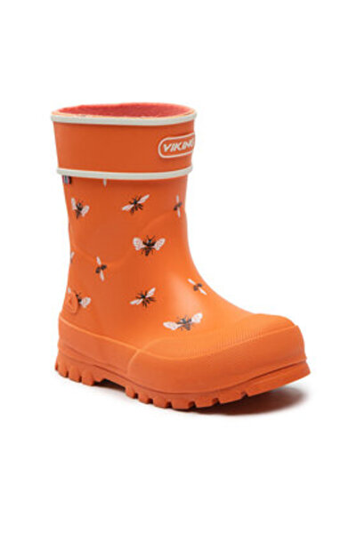 Viking μπότες από καουτσούκ για κορίτσια 1-60060-3101 πορτοκαλί
