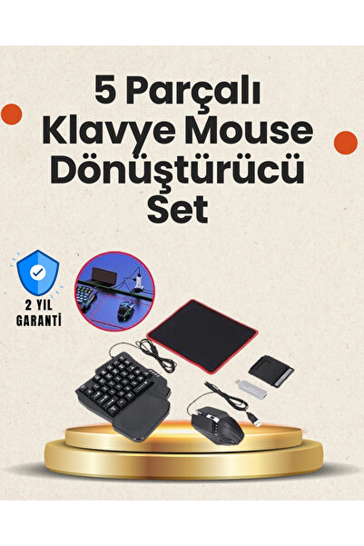 FrereConception Buğz Bluetooth 5.3 Mobile Gaming Keyboard Mouse Set |   For Fps and Battle Royale