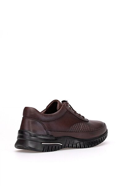 Voyager 9407 Women's Genuine Leather Casual Shoes Brown