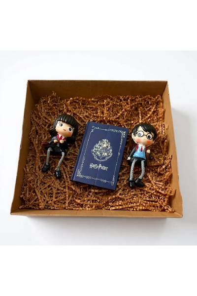 Bohem kutusu Harry Potter Figürlü Defter ve Sallanan Biblo Seti – Koleksiyonl...
