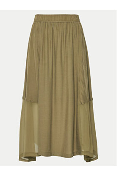 Dkny Γυναικεία Φούστα σε Γραμμή Α P4DN8X10 Πράσινη