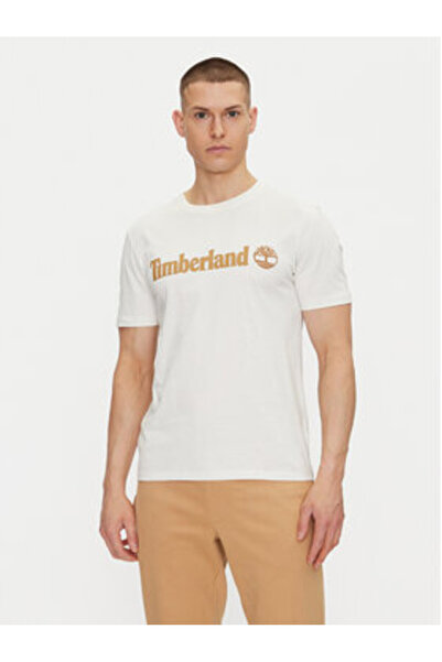 Timberland Ανδρικό T-Shirt TB0A5UPQCM91 Εκρού