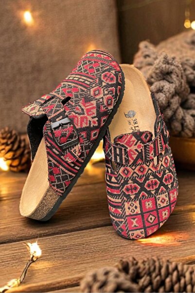 LAND OF CORK LC Anatomical Unisex Natural Cork Sole Rug - Felt Slippers