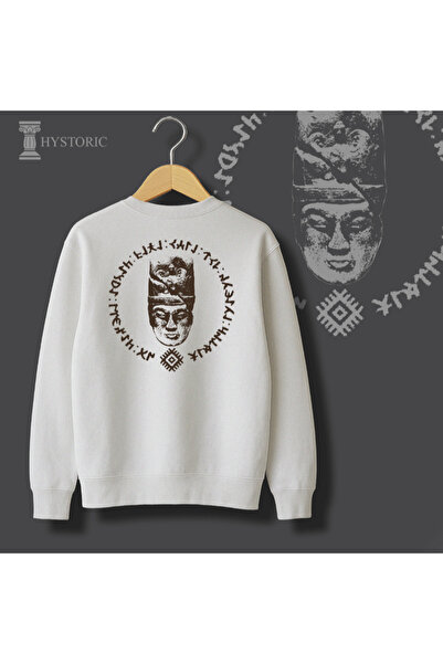 Hystoric Wear Kültigin Back Printed Sweatshirt