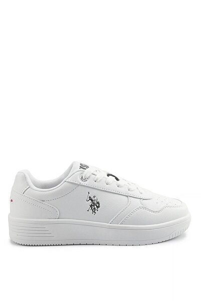 U.S. Polo Assn. A102021403 5F Coster 5Pr Women's Classic Sneaker White