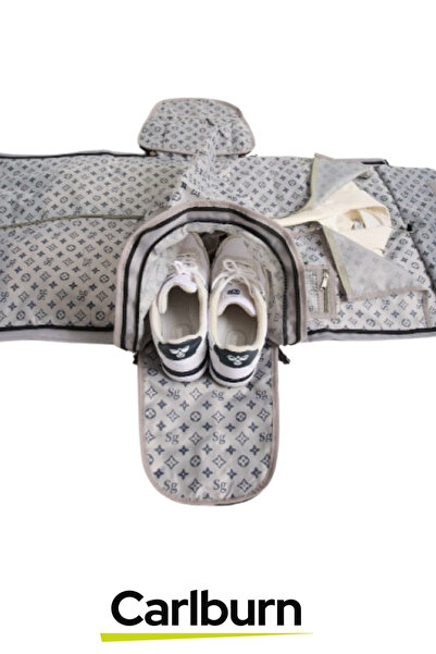 Carlburn Takım Elbise Gömlek Kırışma Önleyici Düğün Davet İş Toplantı Pratik Elbise Kılıfı Seyahat Çantası