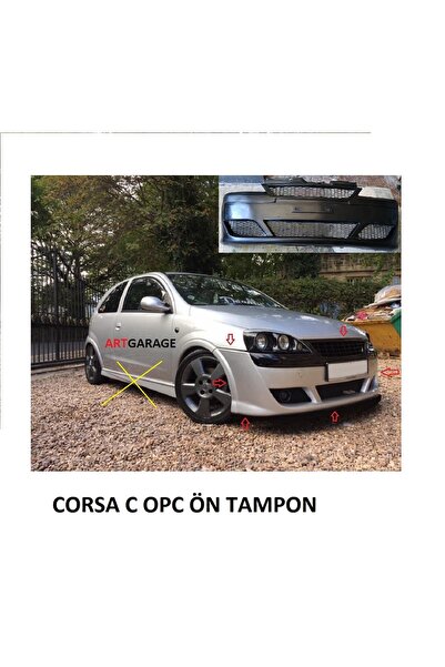 Bodykitartgarage CORSA C İRMSCHER ÖN TAMPON(BOYASIZ)FİBERGLASS