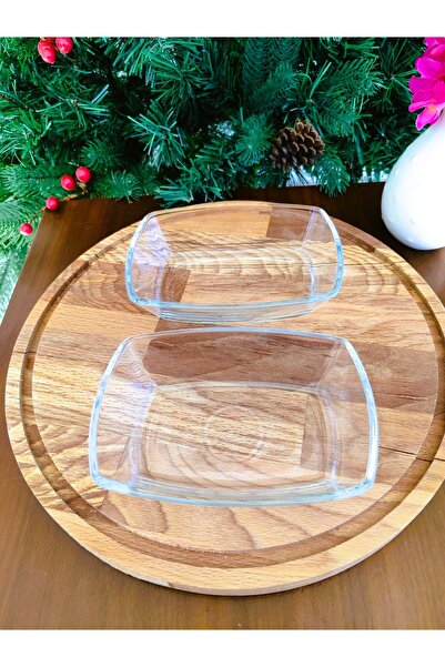 Madame Coco Bellannita Set of 2 Serving Plates, Soft Green - 10 X 14 cm