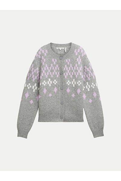 Tom Tailor Denim Γυναικεία Ζακέτα 1043970 Γκρι