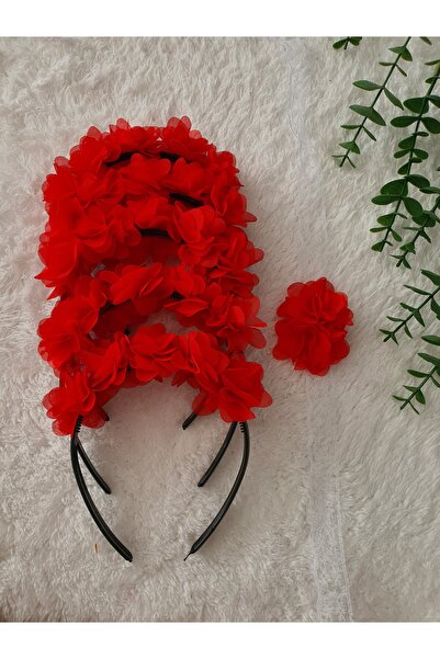 Fiyonks Atölye Set coroană și brățară pentru domnișoară de onoare cu henna, h...