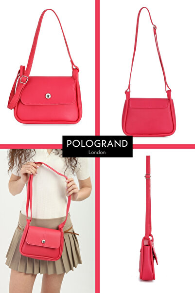 POLOGRAND London Original Women's Stylish & Mini Crossbody Adjustable Strap Luxury Soft Leather Flap Small Shoulder Bag