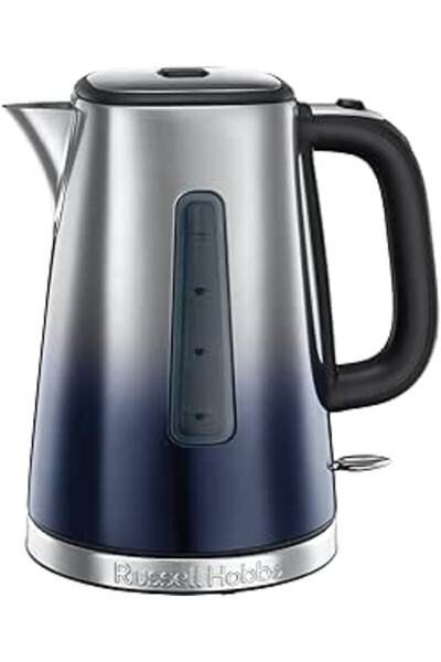 Generic Russell Hobbs Eclipse Electric Kettle Polished, 1.7L Capacity 3000W, Rapid Boil, Perfect Pour Spout,