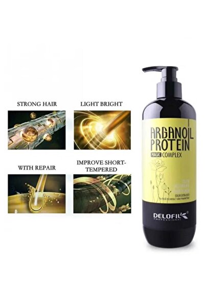 DELOFIL بلسم ديلوفيل لفك تشابك الشعر بزيت الأرغان والبروتين 500 مل