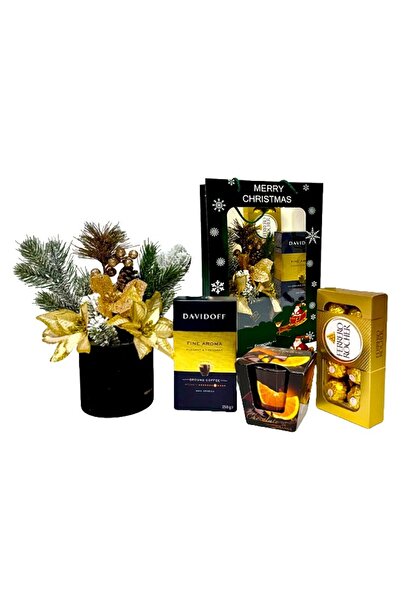 velve Pachet Merry Christmas, cu aranjament Flower Christmas,praline,lumanare...