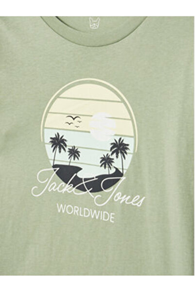 Jack & Jones Τζακ Τζόουνς Τζούνιορ Αγόρι Μπλουζάκι 12269922 Πράσινο