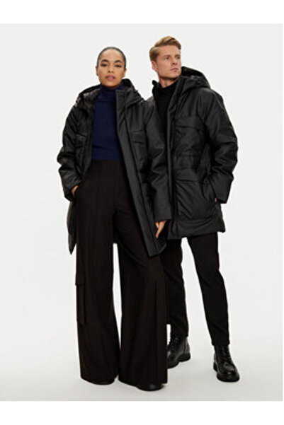 Rains Unisex Χειμερινό Μπουφάν 15930 Μαύρο