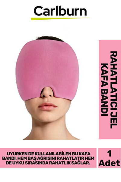Carlburn Özel Üretim Elastik Tüm Kafa Tiplerine Uyumlu Rahatlatıcı Soğuk Sıca...