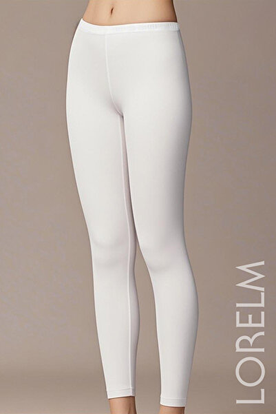 Lorelm Pamuklu Uzun Tayt Astar İç Göstermez Penye