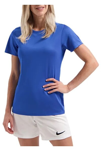 Nike Casual γυναικείο αθλητικό μπλουζάκι μπλε