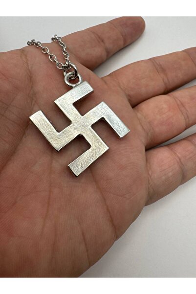 Yuchicly قلادة للرجال والنساء على شكل تمثال قدومي يرمز للحظ والبركة - قديمة، ...