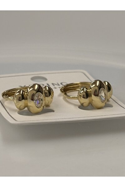 Butik XUping 14K gold renk Minimal Küpe