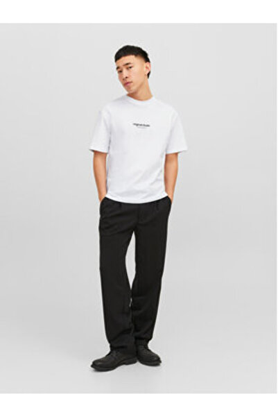 Jack & Jones Ανδρικό T-Shirt Jack Jones 12240121 JORVESTERBRO Λευκό