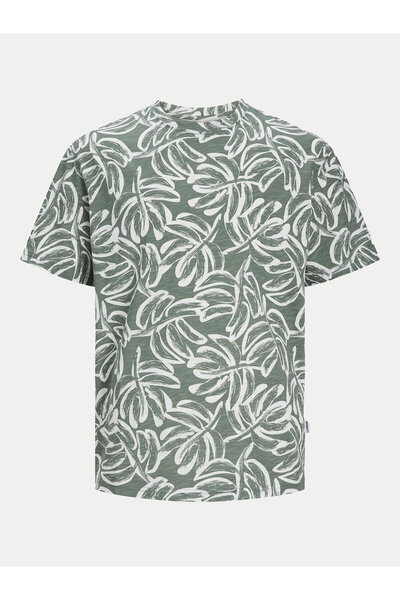 Jack & Jones Ανδρικό T-Shirt Jack Jones 12250434 Πράσινο