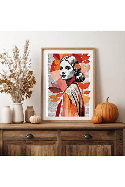 Tuba Decor Tablo dintr-o singură bucată cu rame din lemn pentru sufragerie, sufragerie, bucătărie