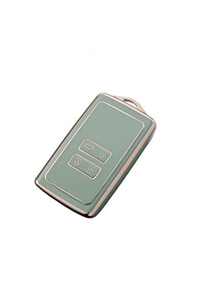 OEM Carcasă de protecție verde pentru chei cheie Renault