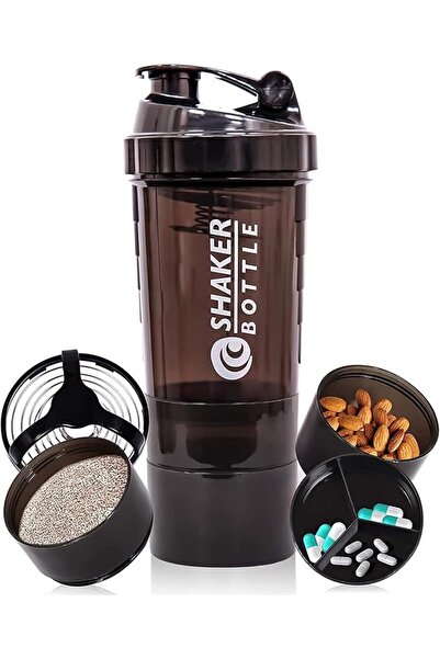 Generic زجاجات خلط البروتين لخلطات البروتين، زجاجة خلاط عنكبوتية مع كرة من ال...