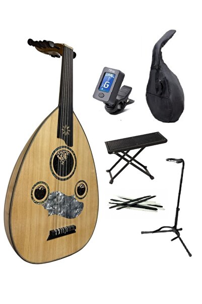 bademüzik Profesyonel Ud Seti – Taşıma Çantası, Akort Aleti, Stand ve Aksesuarları İle Birlikte