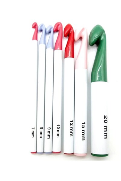 İkiz Design Büyük Tığ İşi Kanca Seti 7 Parça