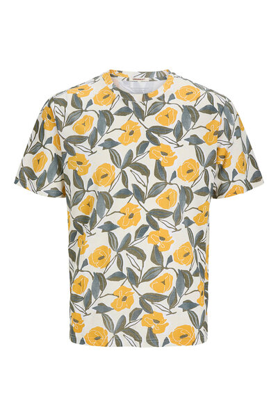 Jack & Jones Ανδρικό T-Shirt Jack Jones 12276912 Μπεζ