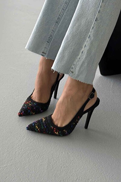 AYAKKABI PRENSİ Echo Black Color Wicker