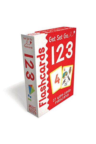 MILES KELLY بطاقات تعليمية: ابدأ وانطلق: 123