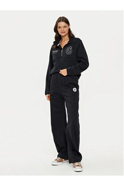 Converse Γυναικείο Φούτερ 10027566-A01 Μαύρο