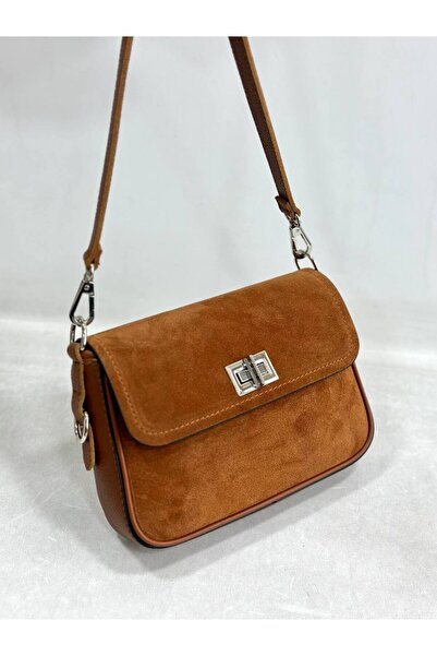 çkn sedat çakan çanta & fular & aksesuar حقيبة كتف نسائية من الجلد الطبيعي بل...