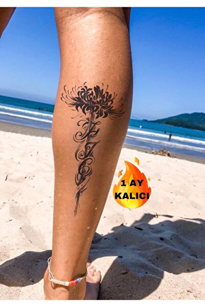Mecit Tuhafiye 1 AY KALICI ÇİÇEK VE SAYILAR KOL BİLEK VÜCUT İÇİN GEÇİCİ DÖVME